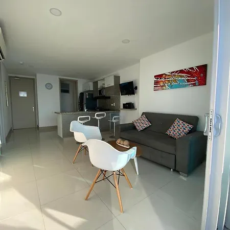 Apartamento Descanso En Palmetto Vista Al Mar Y Comodidad Cartagena